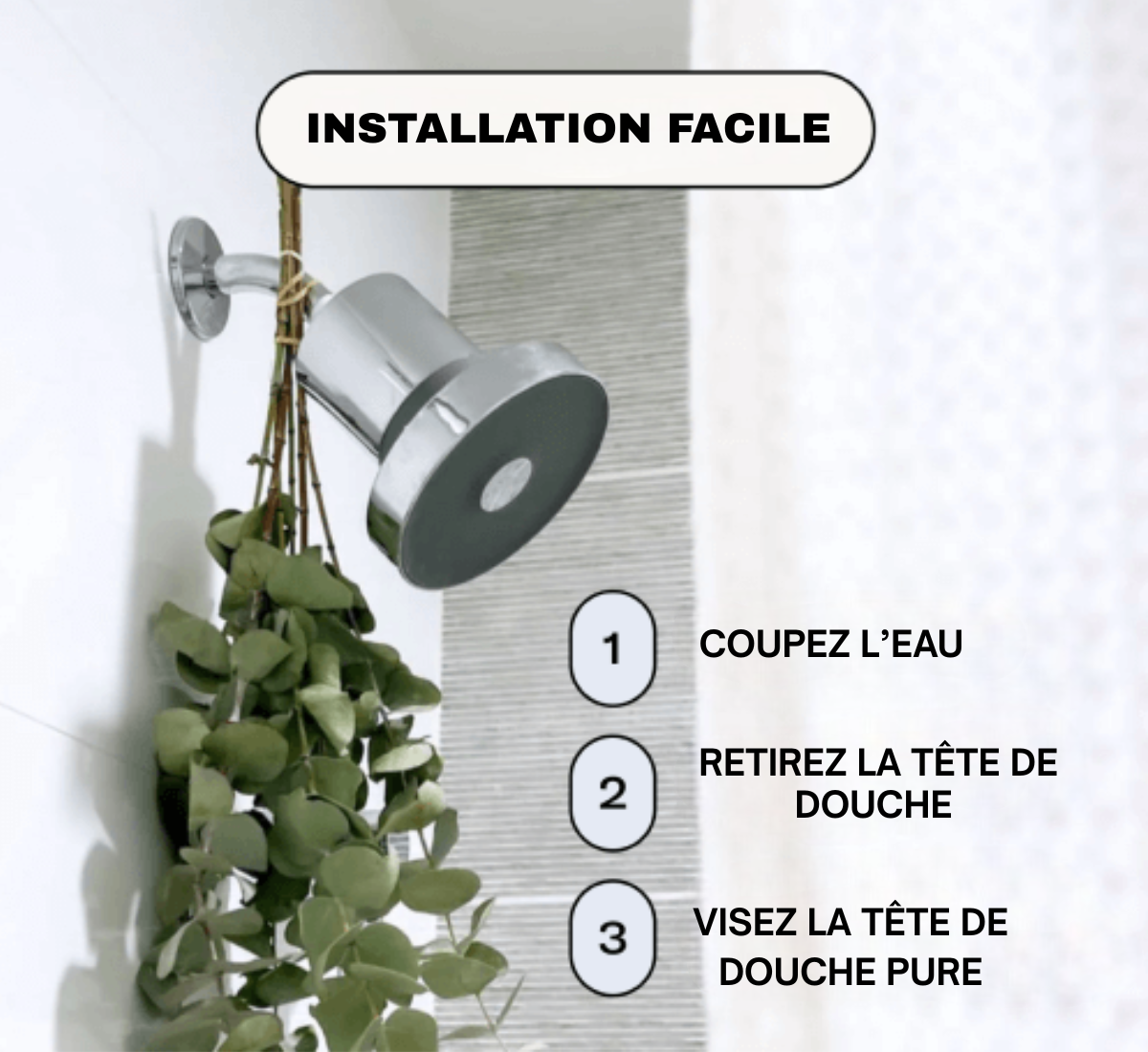 FILTERED SHOWER HEAD